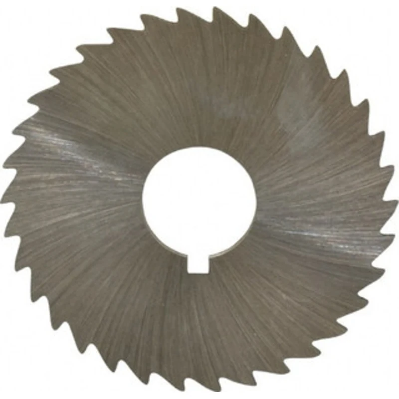 Made in USA 1-3/4 x 1/32, 1/2 Arbor, 34-Tooth High Speed Steel Slitting & Slotting Saw Uncoated, RH Cut, Straight Tee...